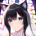 猫耳少女ラピスちゃん（仮名）結婚 2枚目