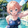 スク水の女の子(高画質版) 4枚目