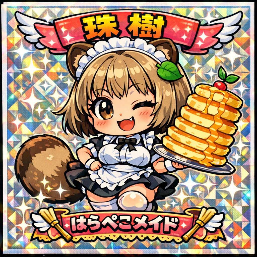 珠樹ちゃんシール