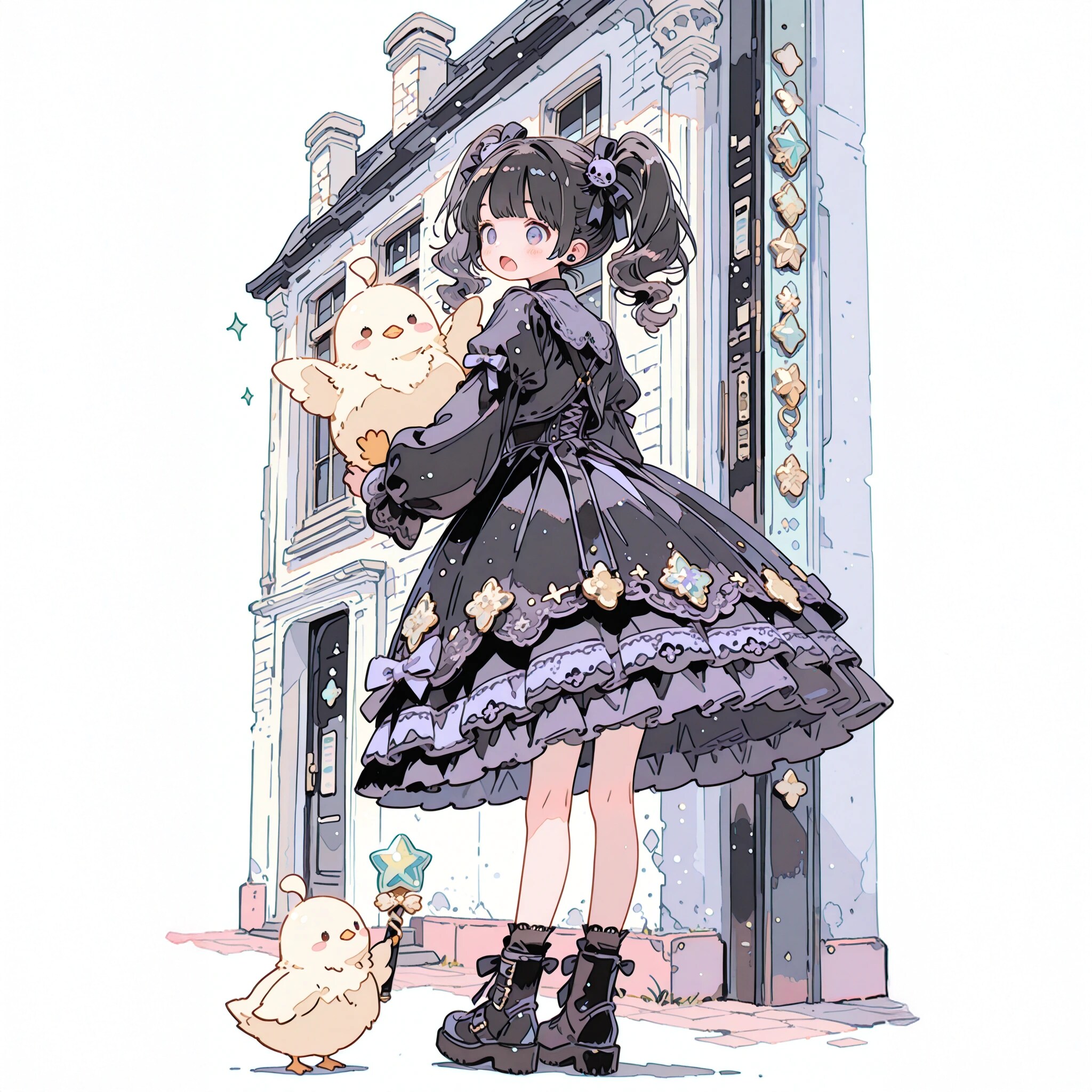 「ピヨと契約して魔法少女になってよ」「え〜！」