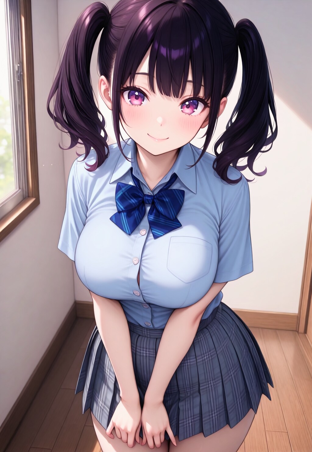 289（制服＋黒髪ツインテール）