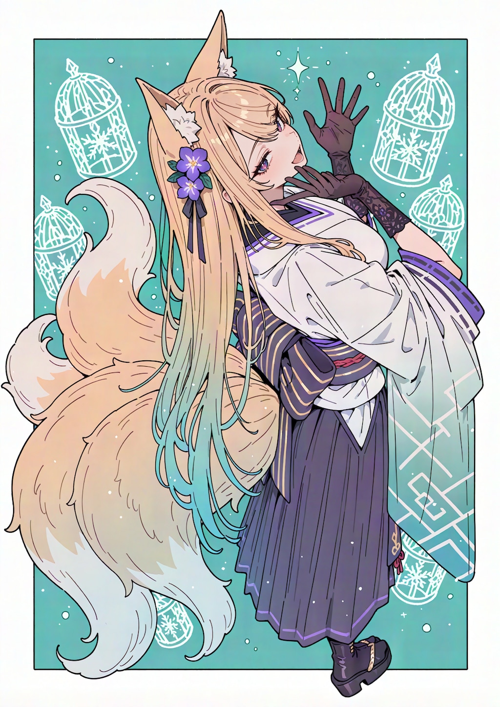 本日のお狐様（調整前）