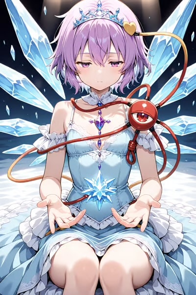 氷の世界のさとりちゃん