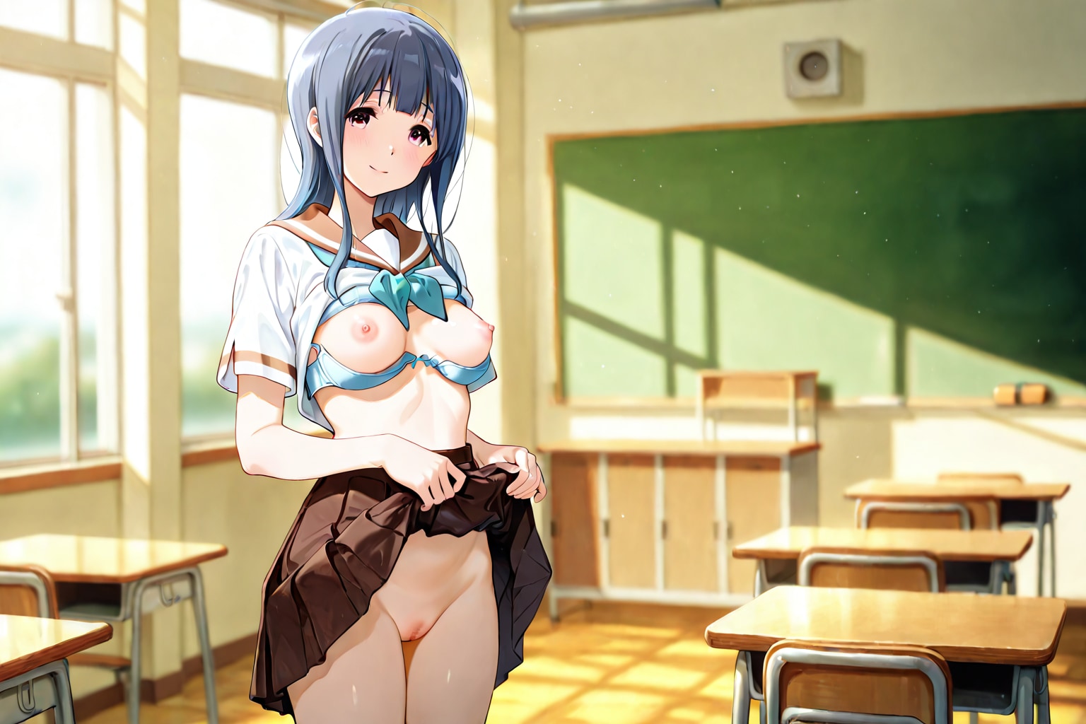 みぞれのたくし上げ【リクエスト】