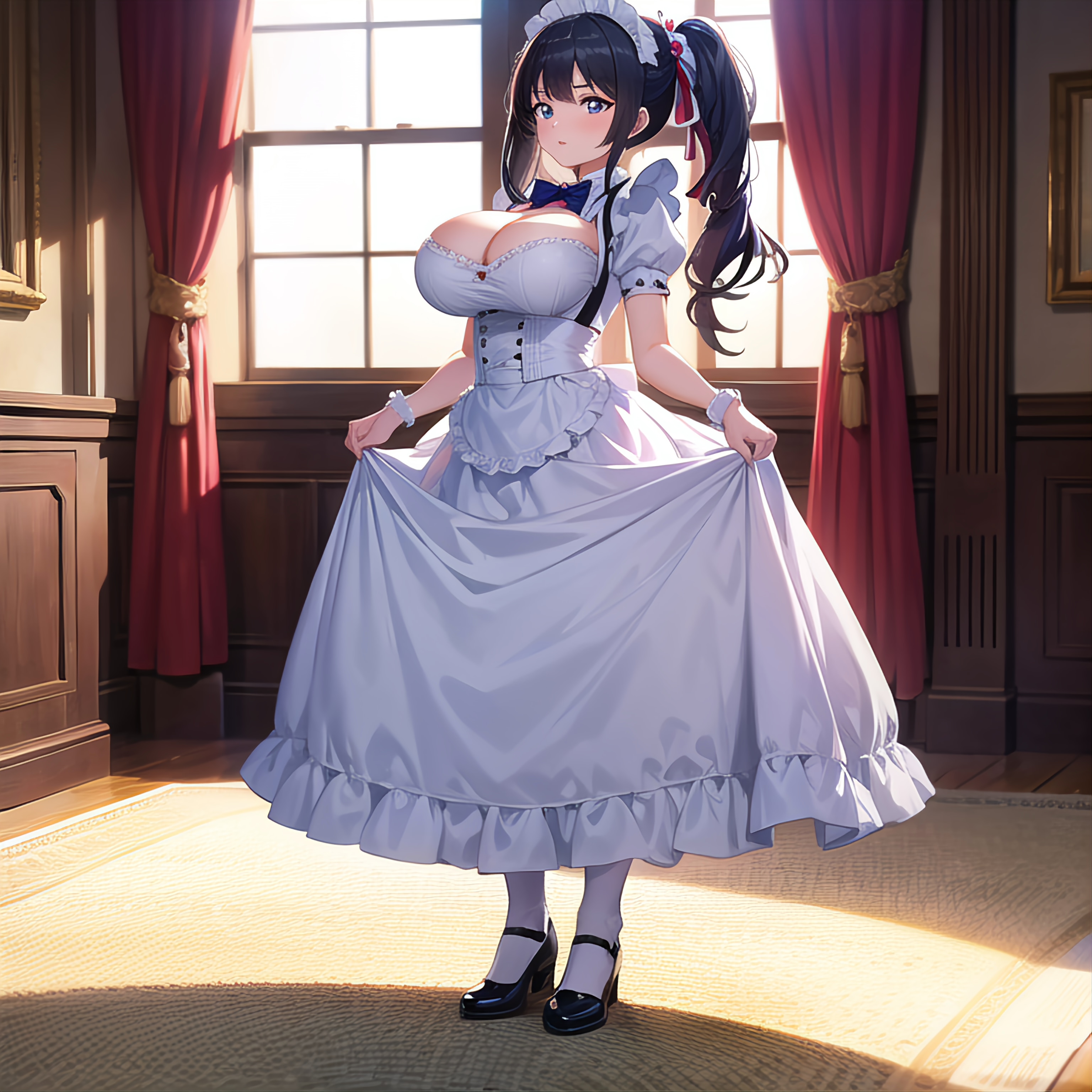 新人メイドの憂鬱 | の人気AIイラスト・グラビア