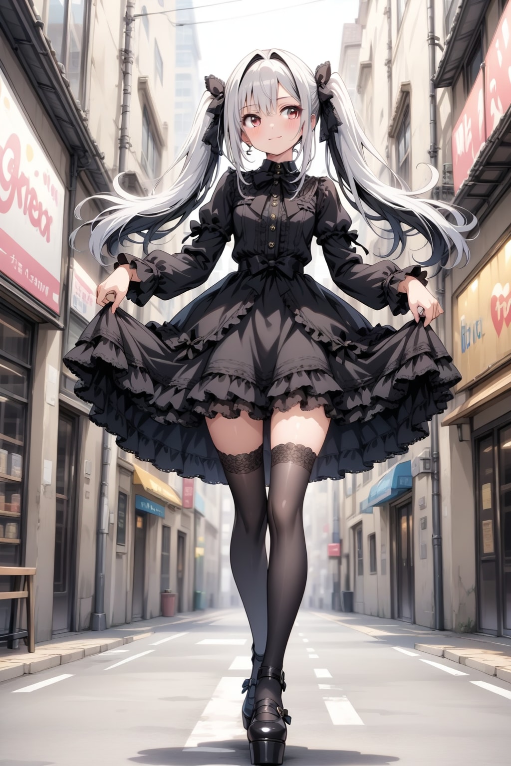 黒ゴス少女