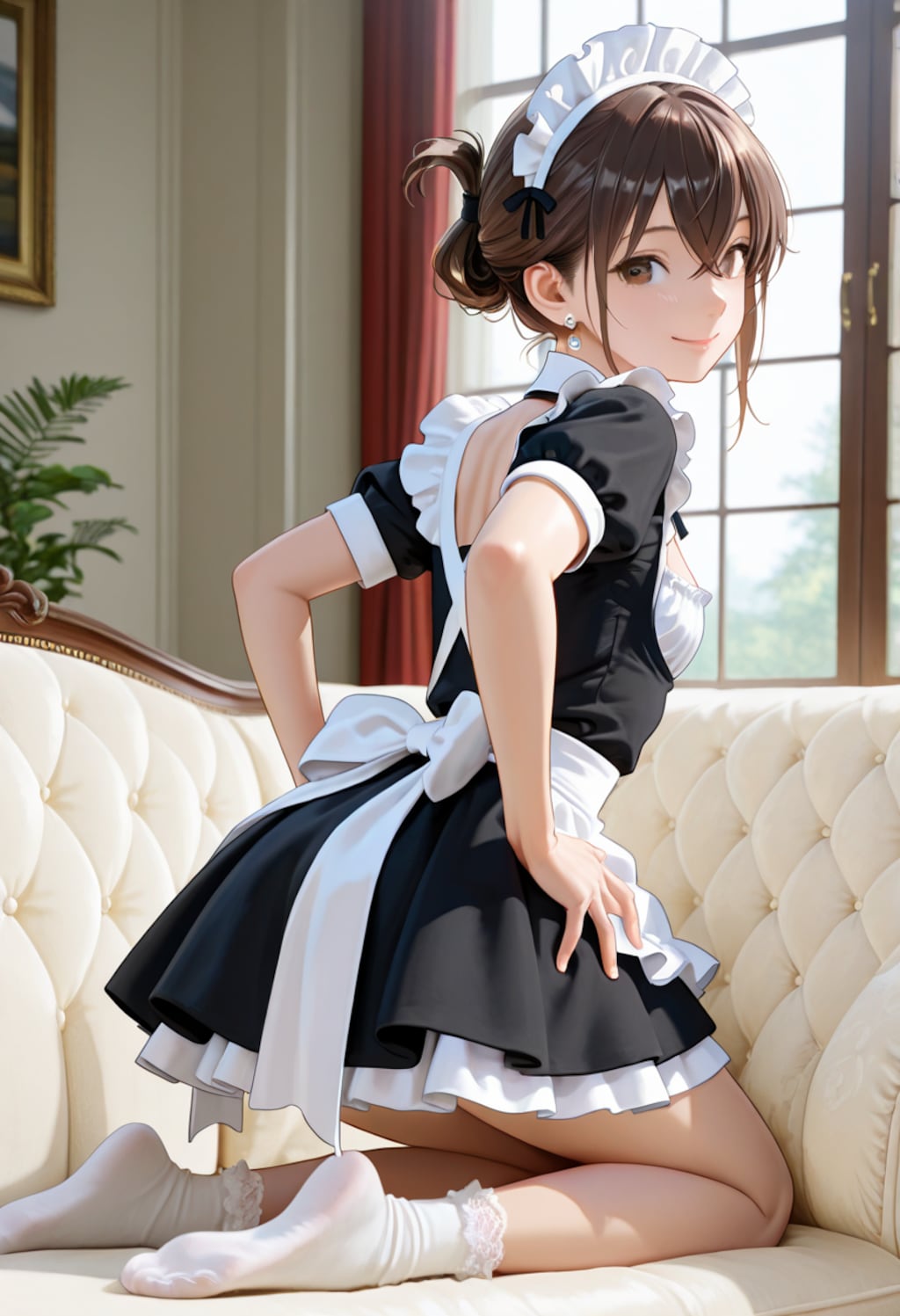 歩美 Maid Costumes (15)