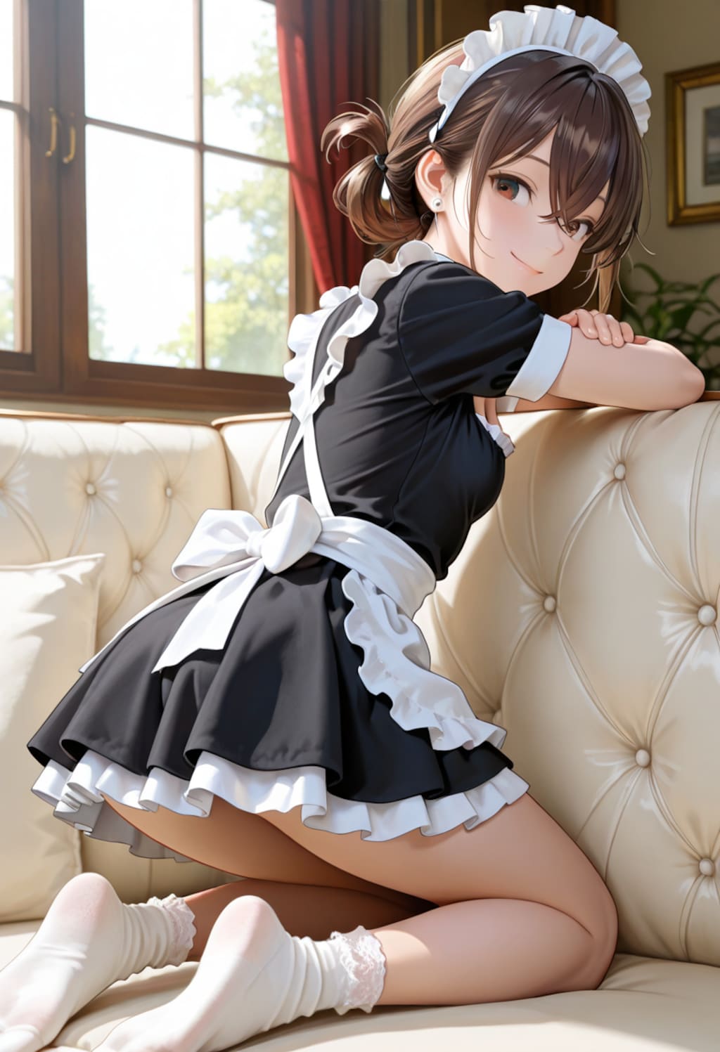 歩美 Maid Costumes (15)