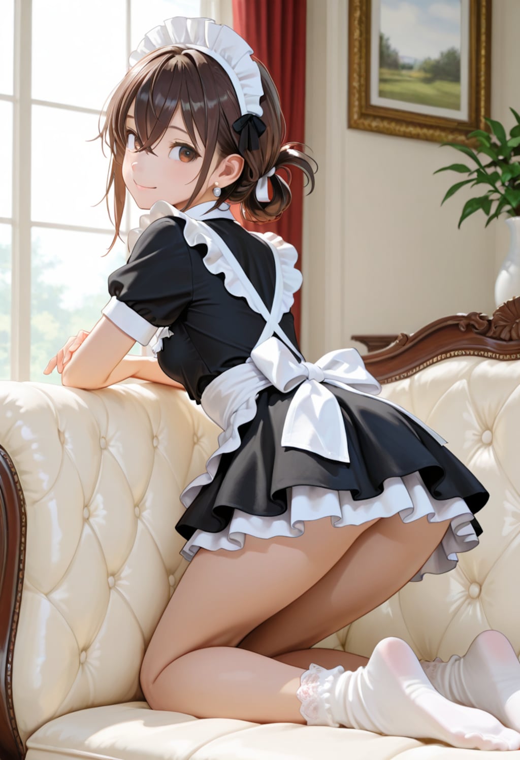 歩美 Maid Costumes (15)