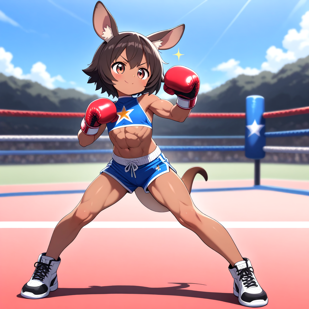 オーストラリアで見かけたカンガルーさん。