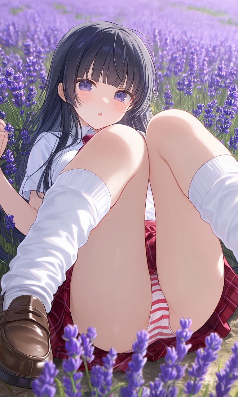 【JK】富良野で、すっ転びJK