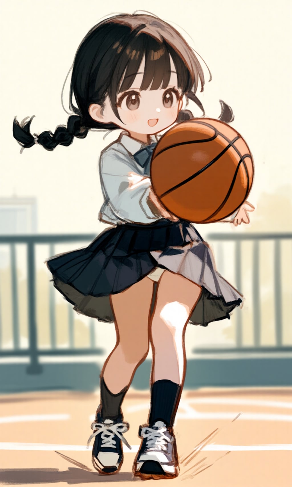 バスケしようよ