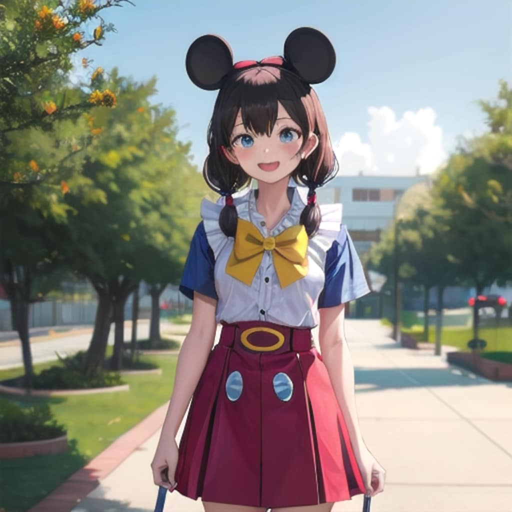 固名)20.「み」→「ミッ◯ーマ◯ス(のコスプレ)」霧雨カスミ