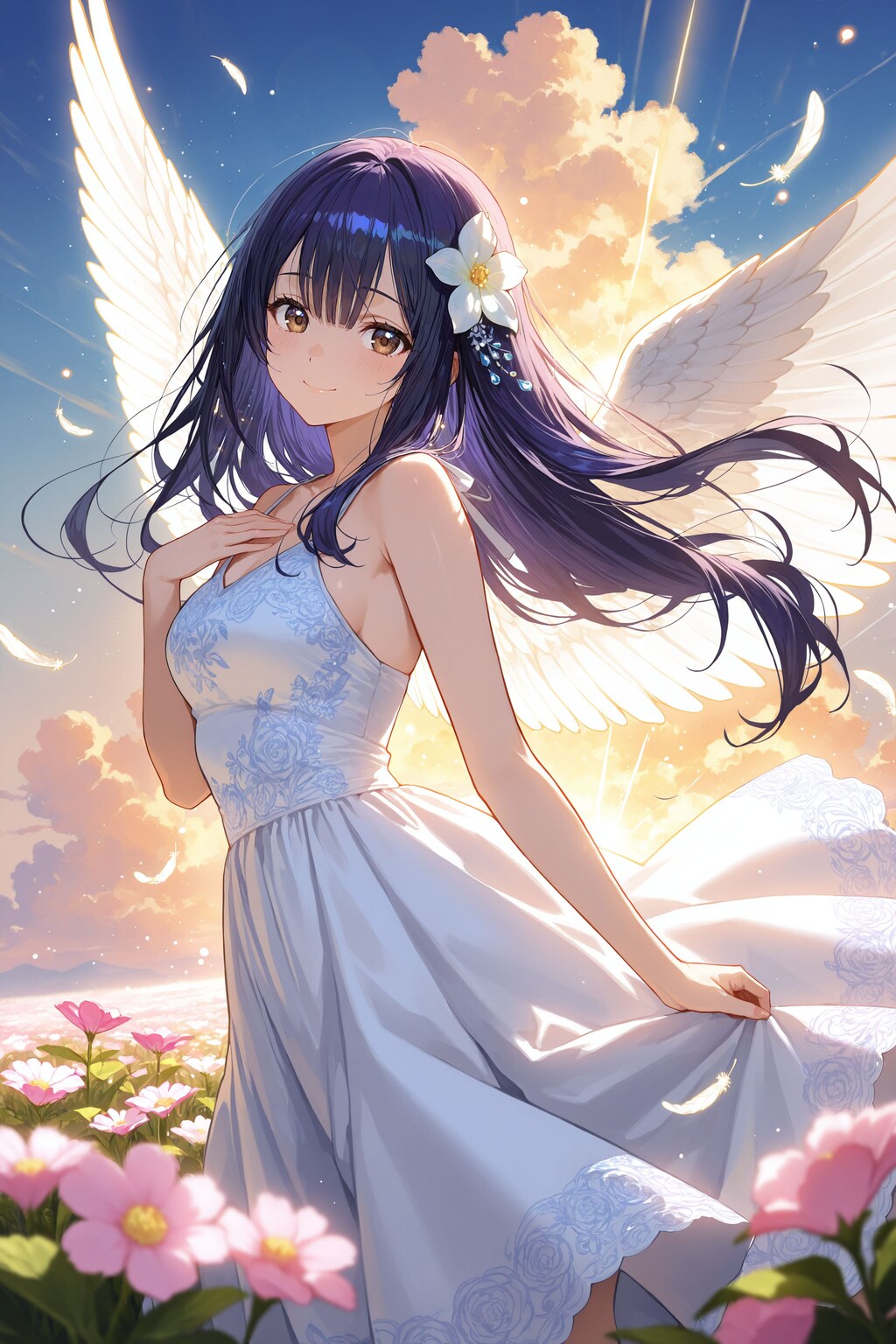 天使さん頑張ります