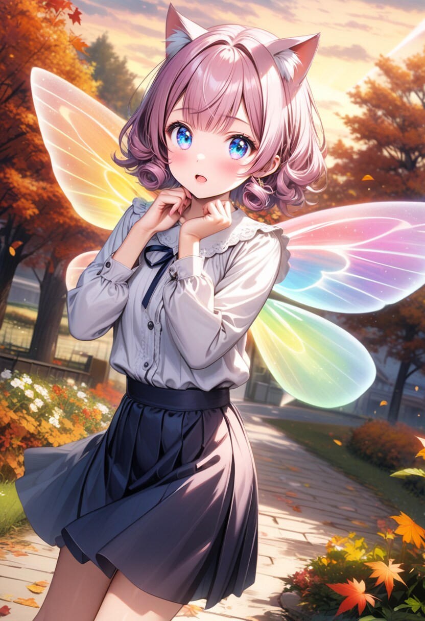 秋コーデのカリンちゃん１３