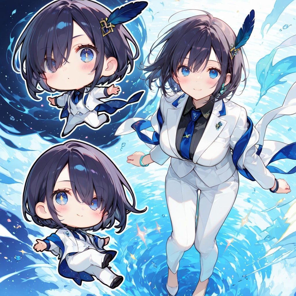 麗人三態 | の人気AIイラスト・グラビア