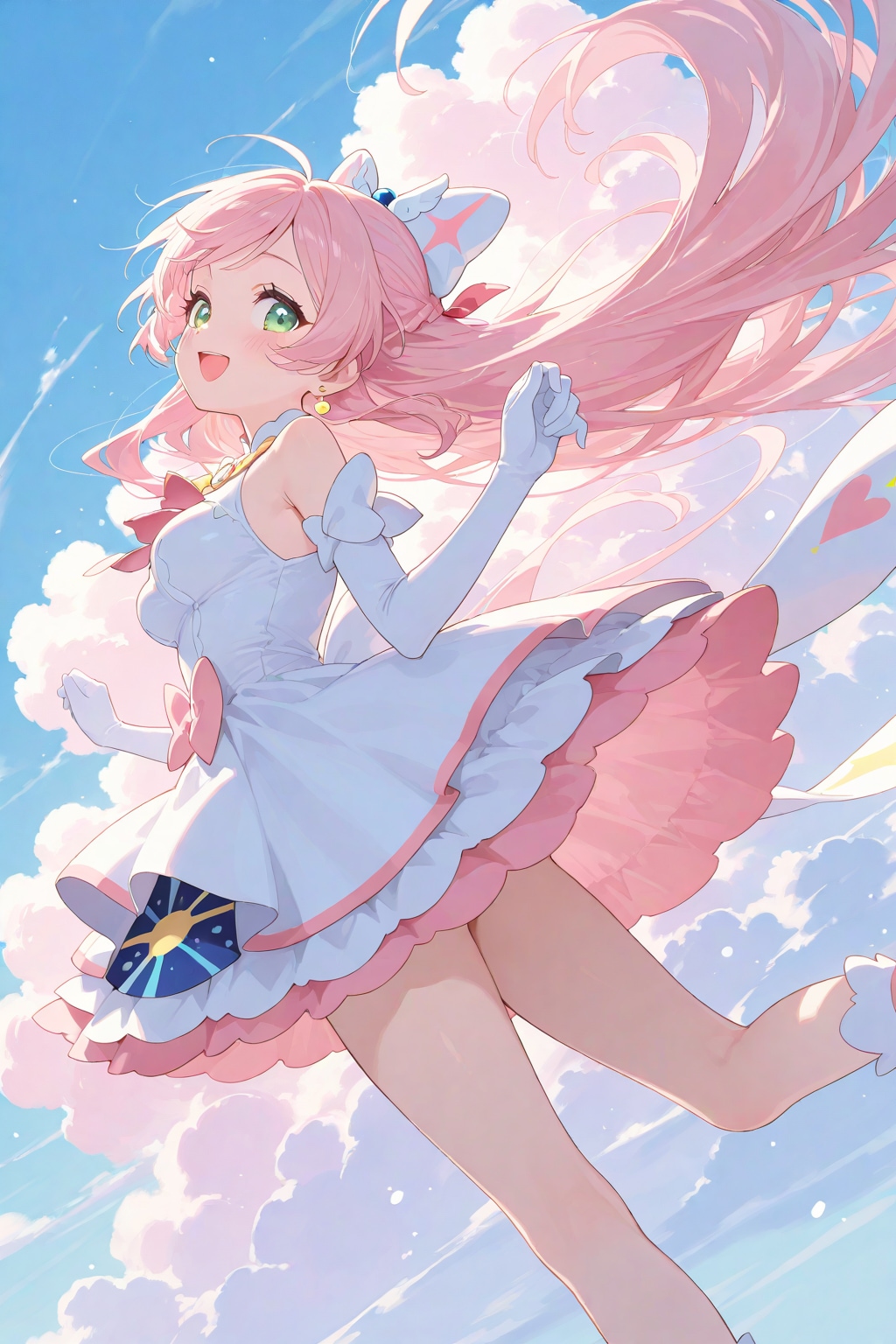 雨上がりに 虹のプリズム
