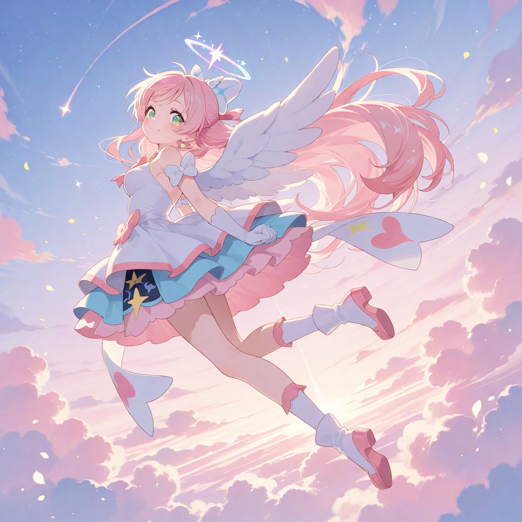 雨上がりに 虹のプリズム