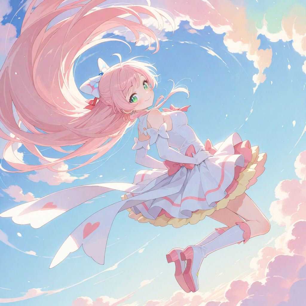 雨上がりに 虹のプリズム