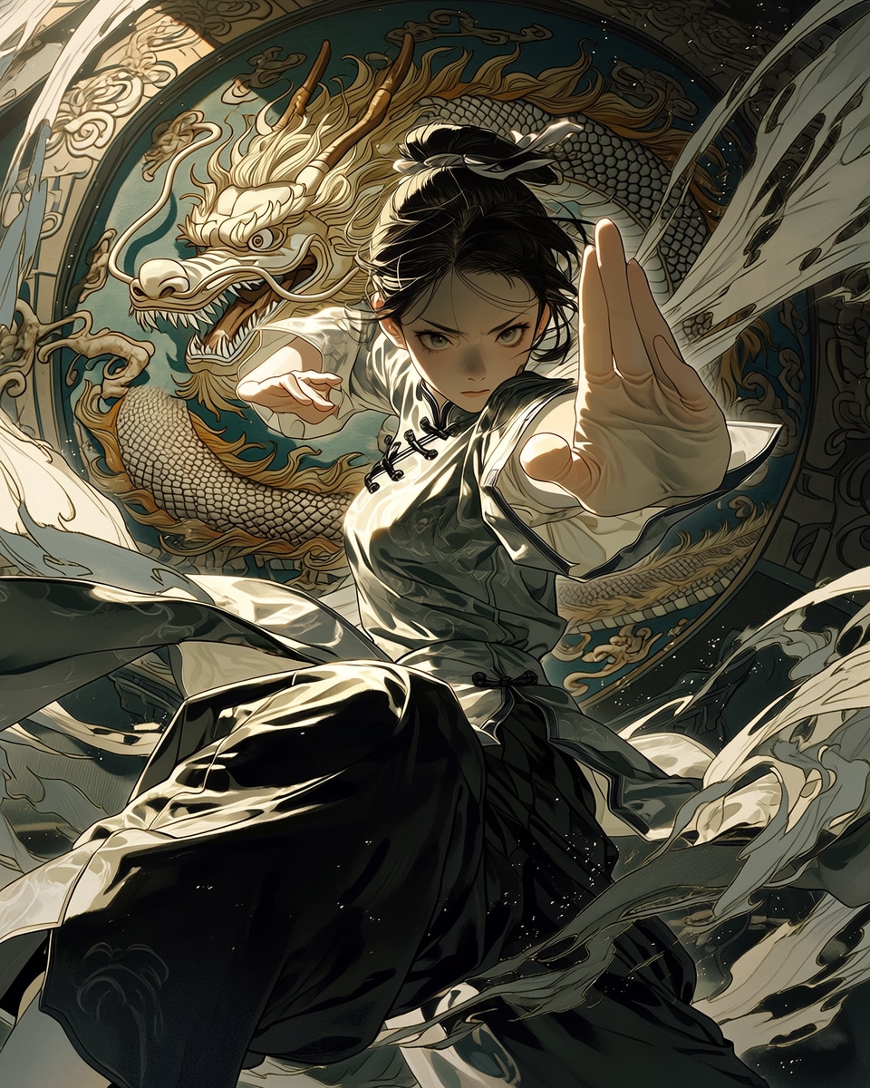 Fist of the White Dragon | の人気AIイラスト・グラビア