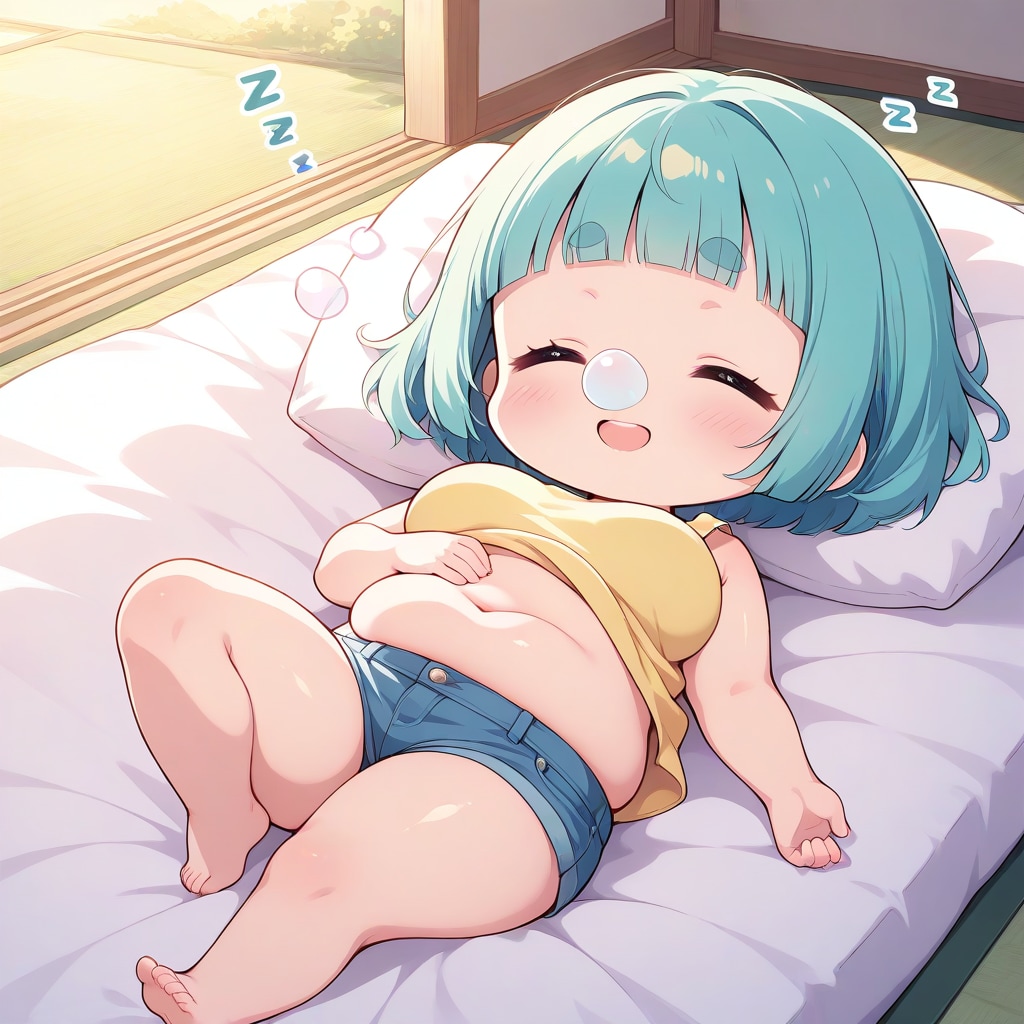 爆睡めぐちゃん
