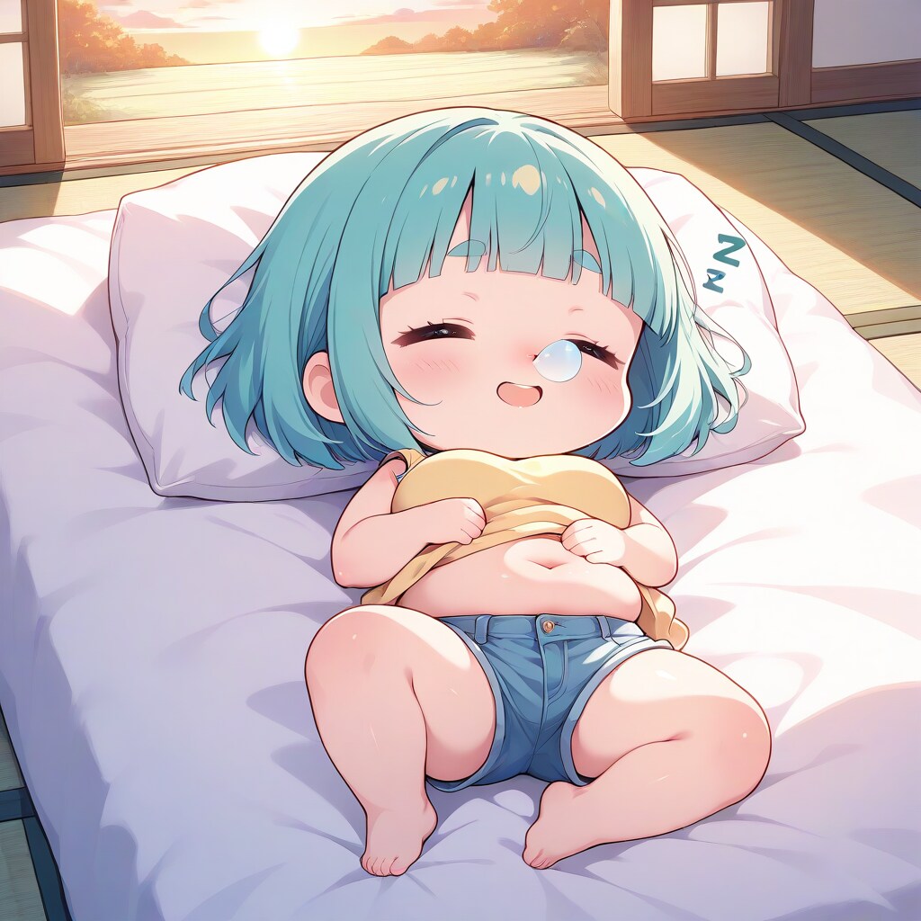 爆睡めぐちゃん