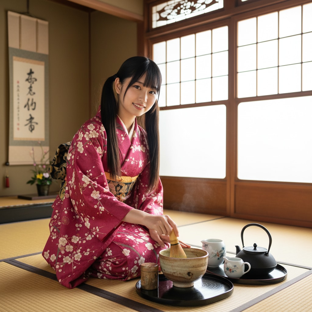 黒ツイさん。2月6日。抹茶の日