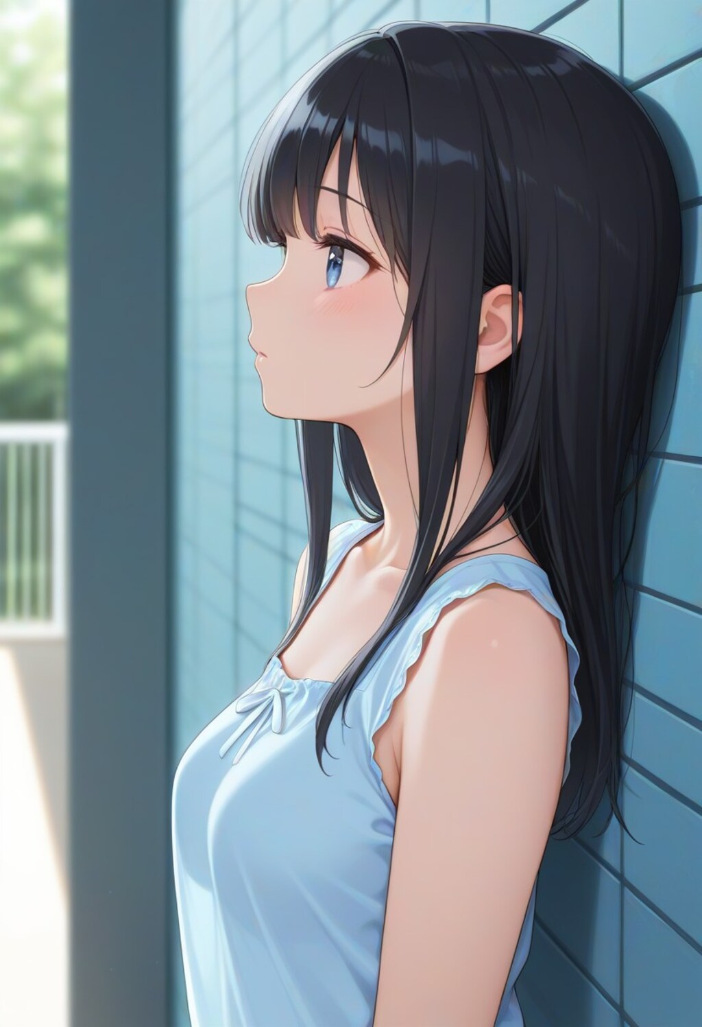 黒髪の美少女(401)