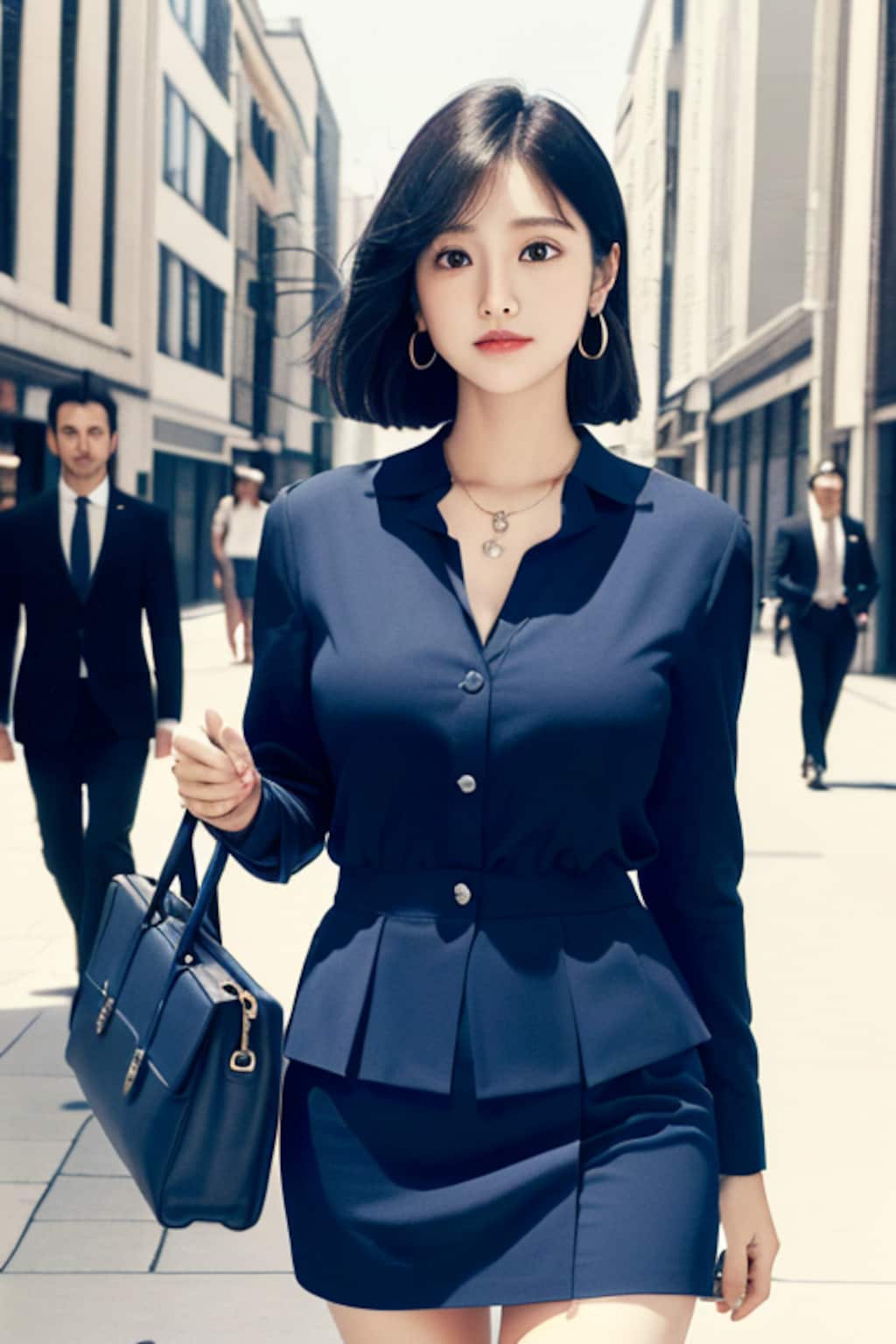 NPに(monochrome:1.5)