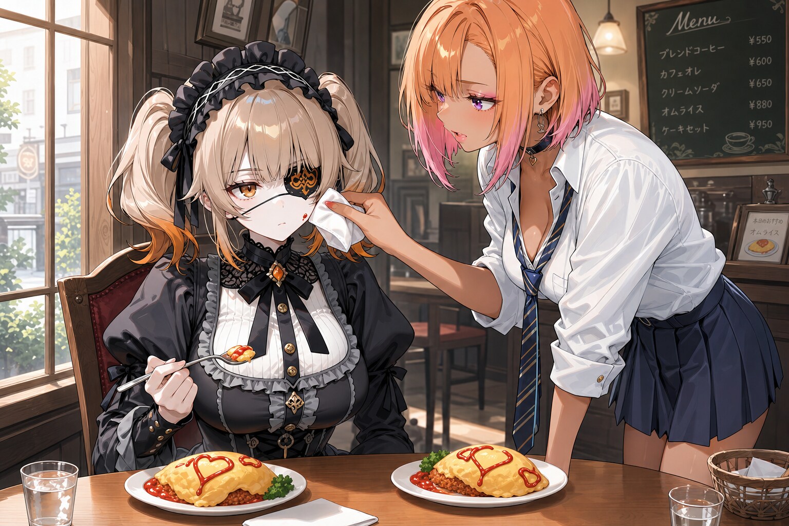 ギャルさんとゴスロリさん