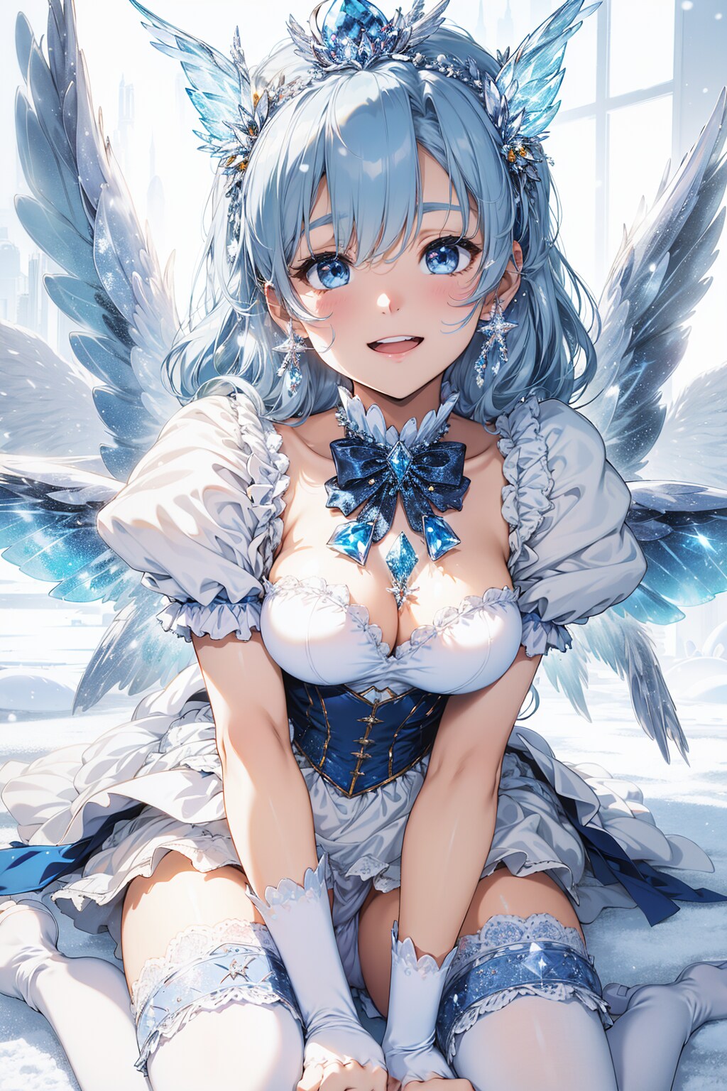 氷の天使 空を翔ける