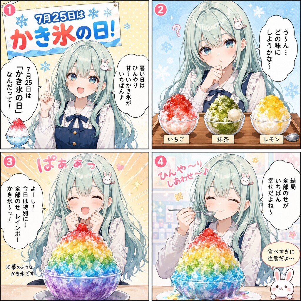 7/25 今日の初香ちゃん