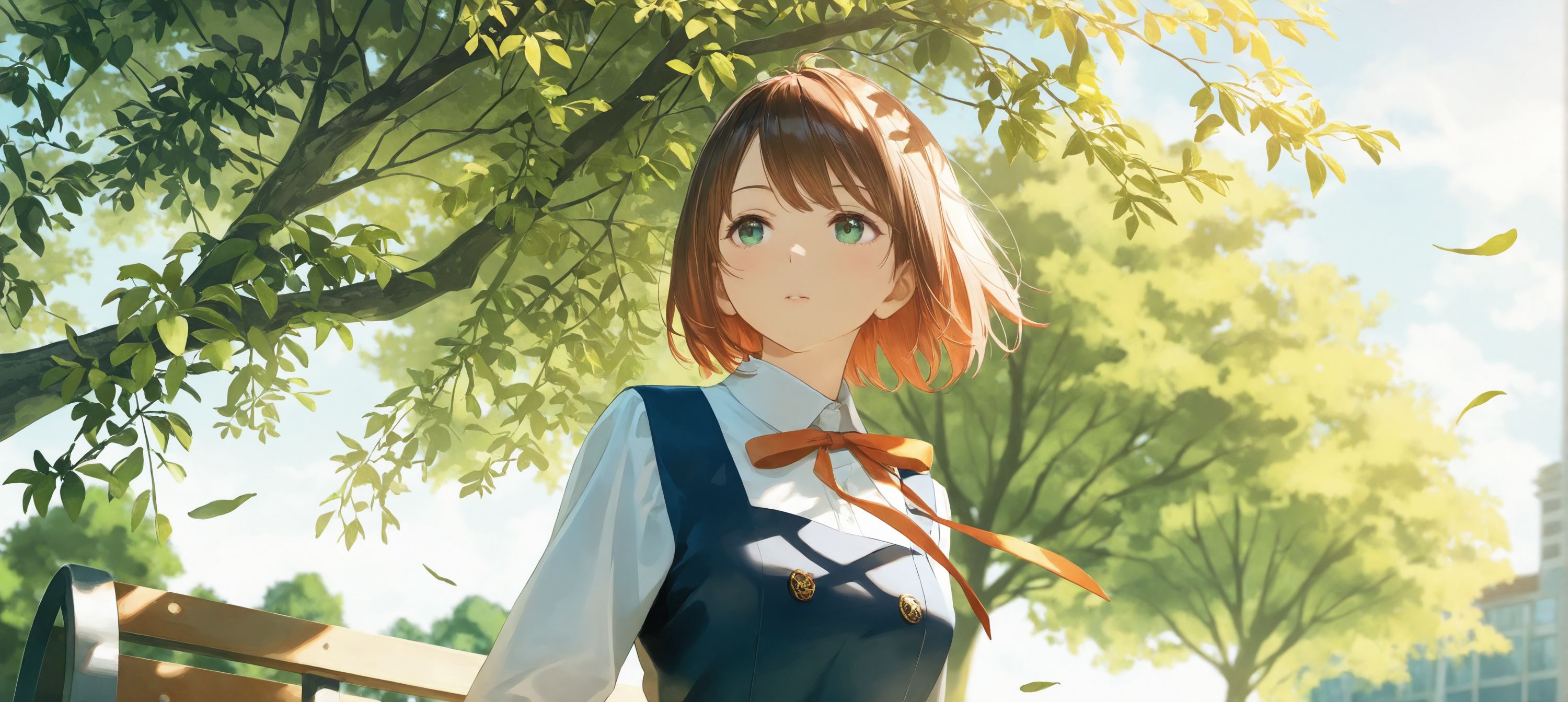 木漏れ日のメッセージ | の人気AIイラスト・グラビア