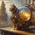 スチームパンク猫 10枚目