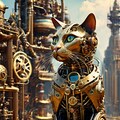 スチームパンク猫 5枚目