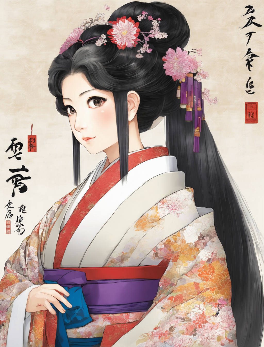 お着物美人さん