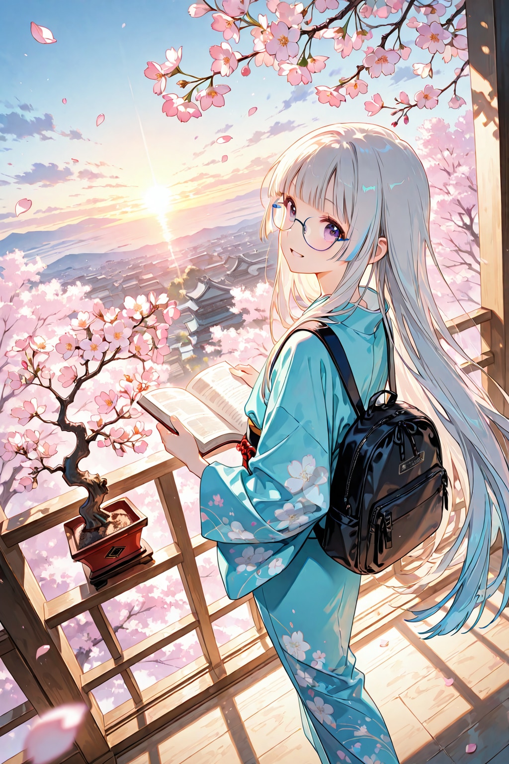 (BONSAI)桜盆栽 | の人気AIイラスト・グラビア