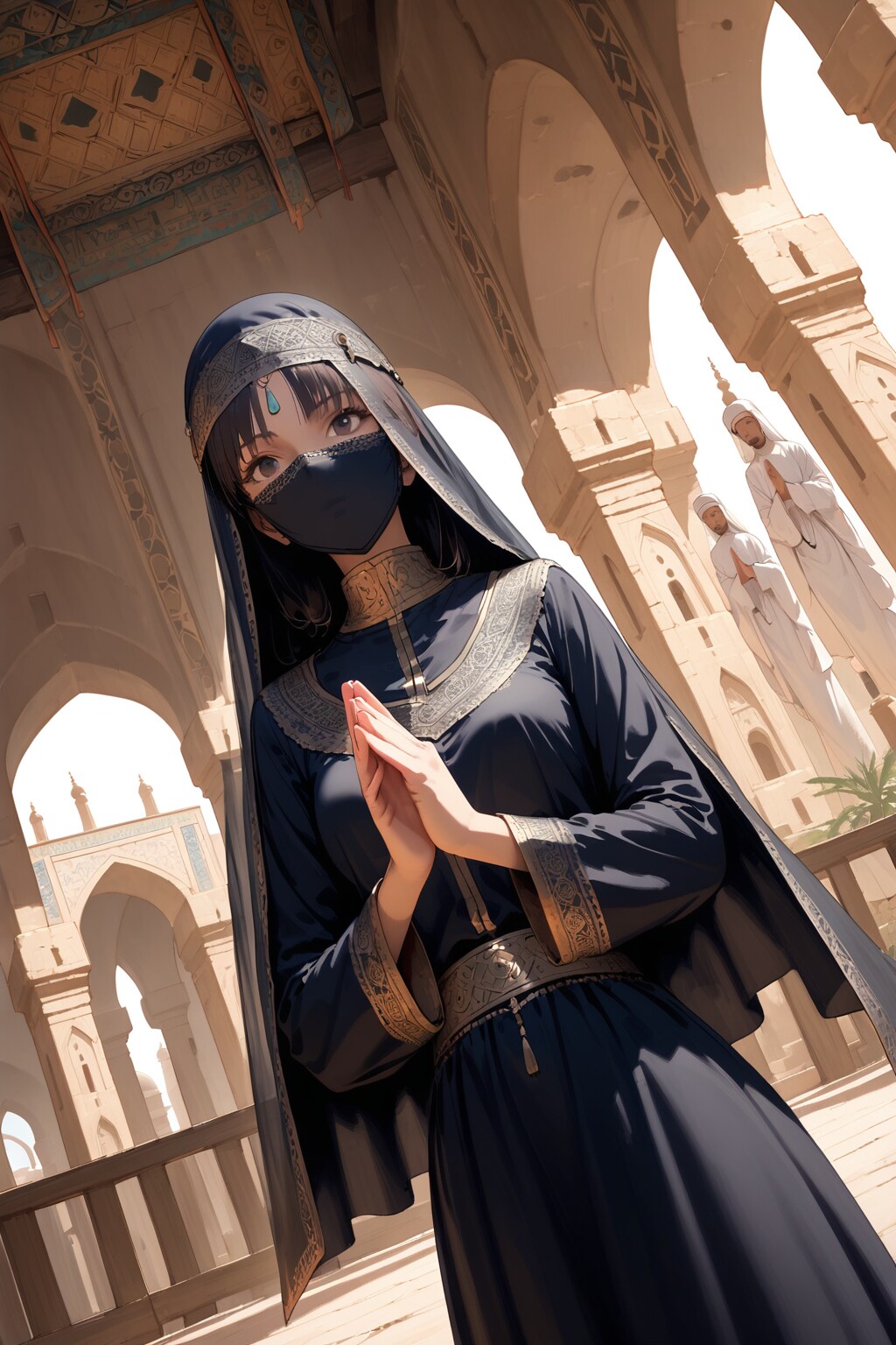 アバヤとニカブ/イエメンの民族衣装