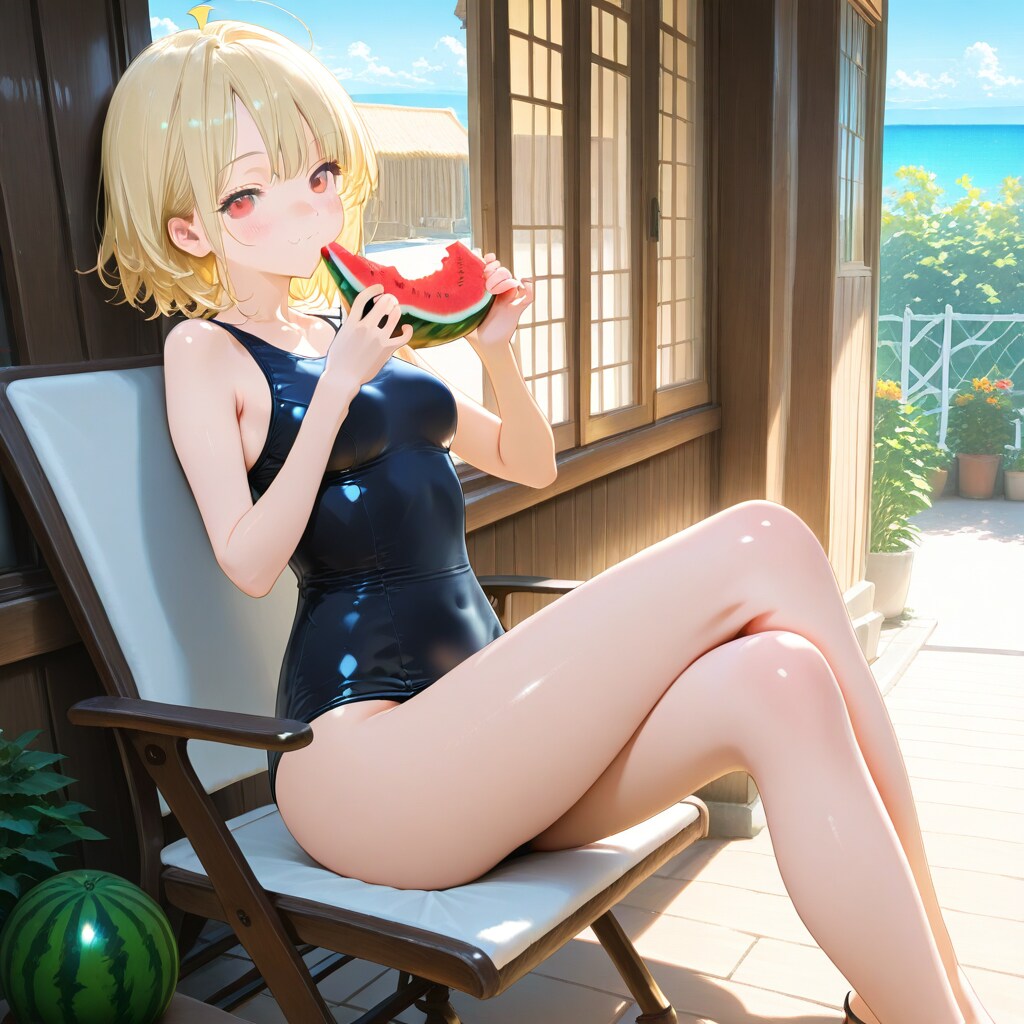 やっぱスイカだね♡