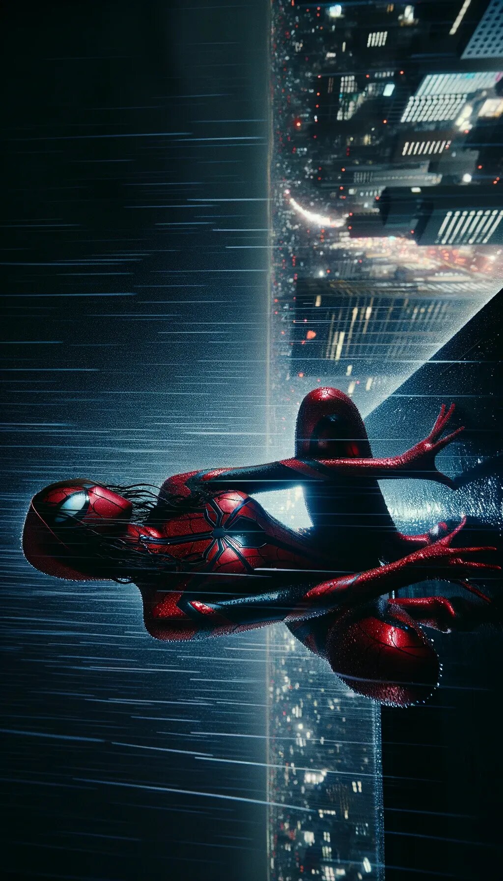 水と汚れがスパイダースーツ最大の弱点