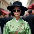 着物でお出かけ 8枚目