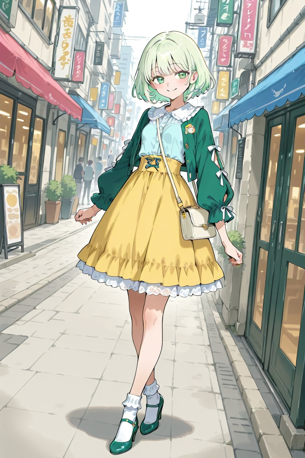 DAISYちゃんの春コーデ