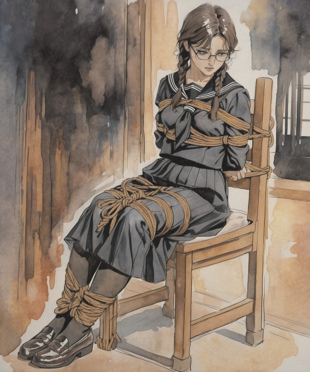 癖：昔のSM雑誌の挿絵