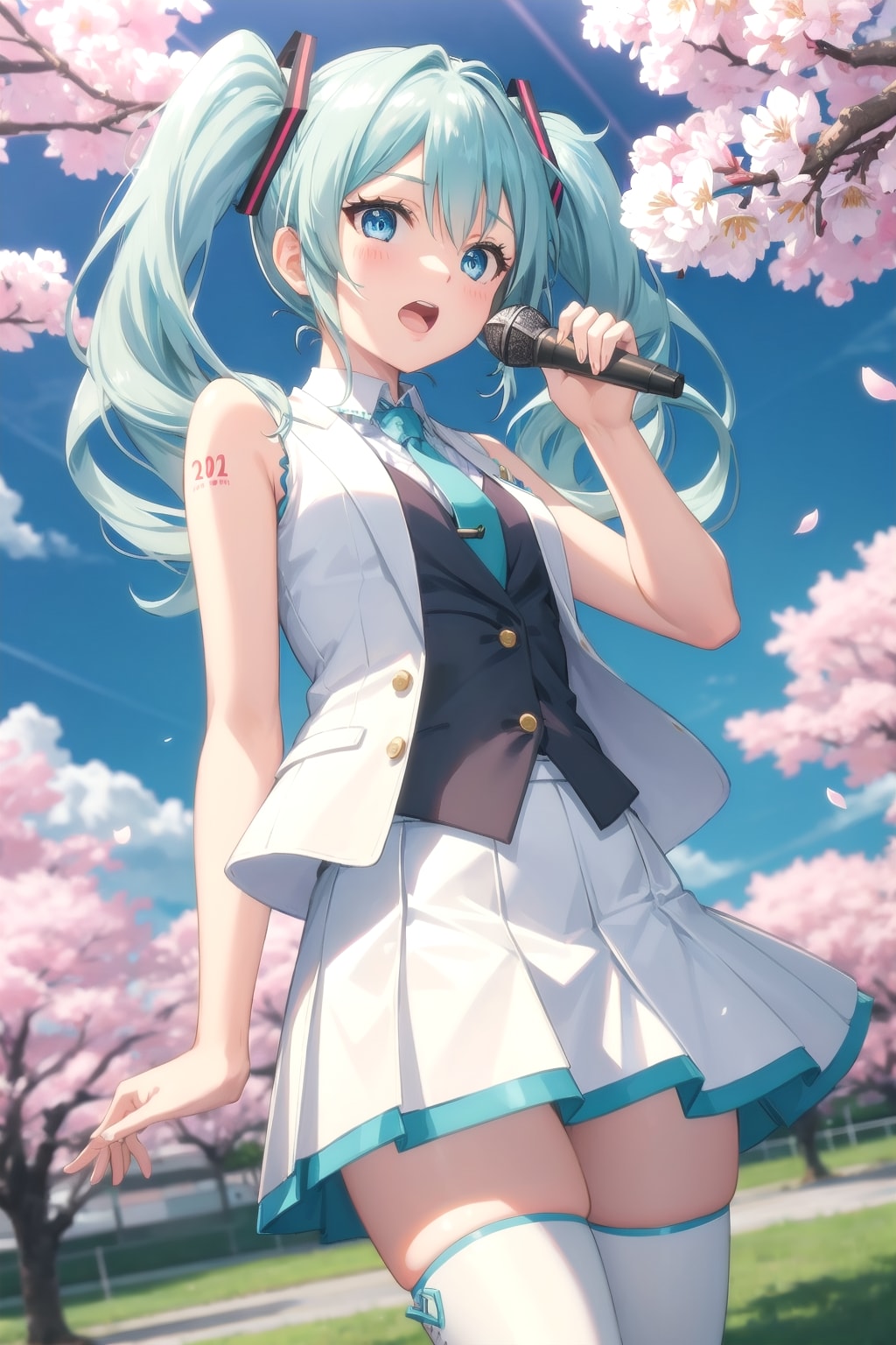 もう少しで雪ミク