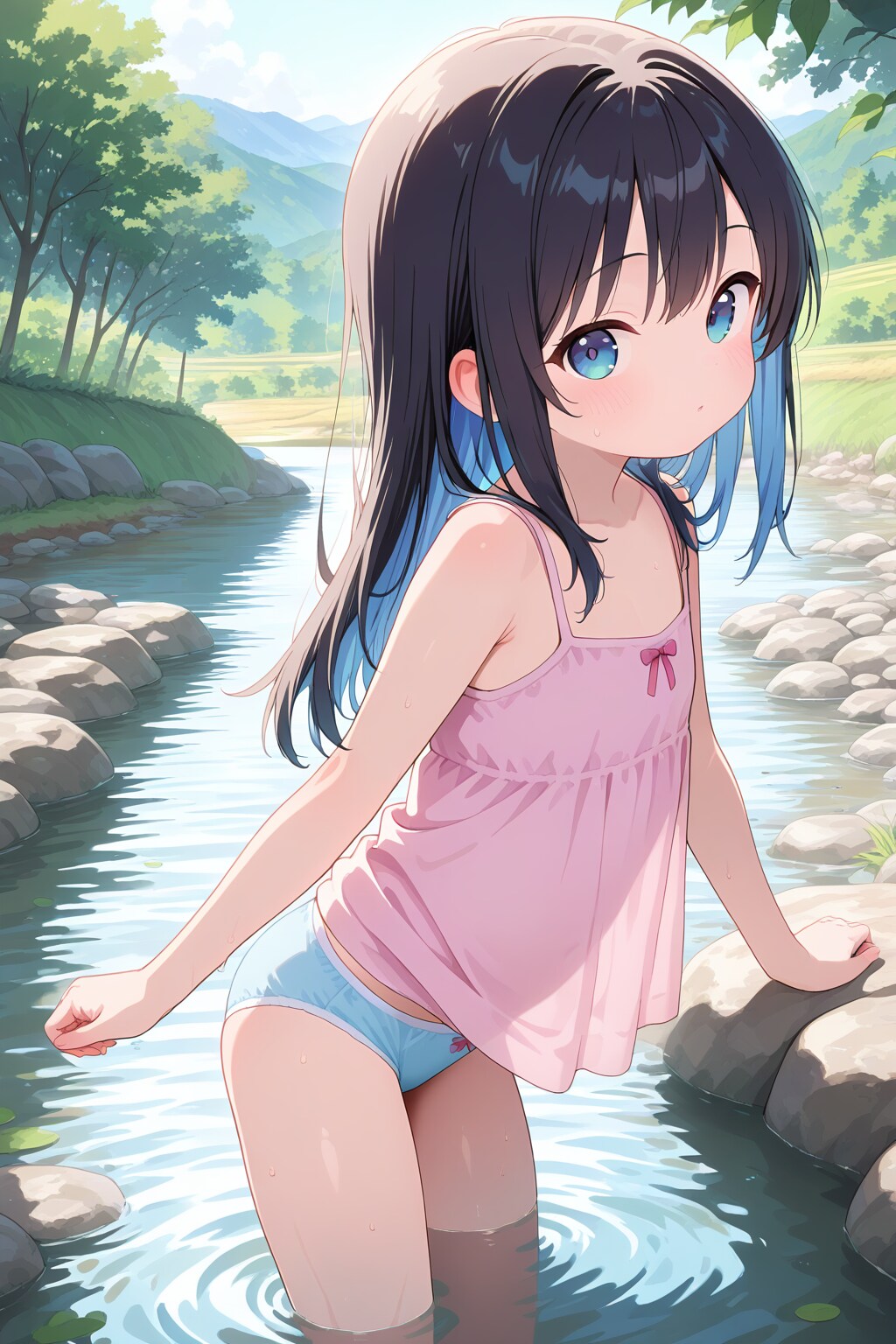 小川であそぼう