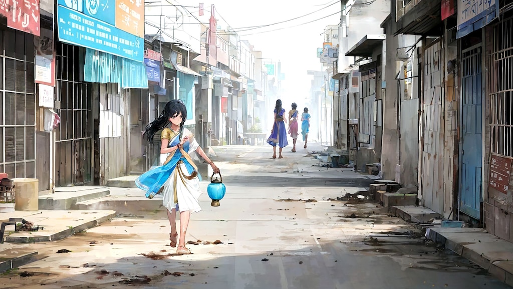 水を運ぶ少女たちのマントラ