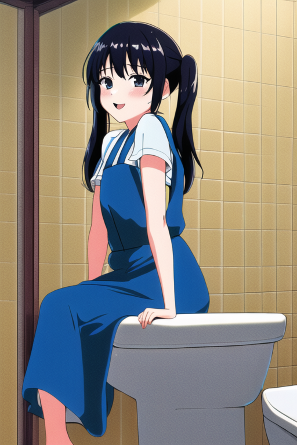 生前の悪霊ブキミちゃん風女の子