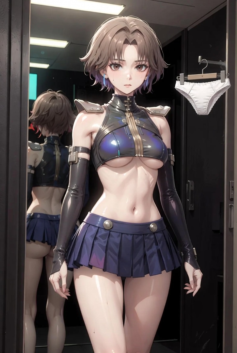 もしかして履いてな……