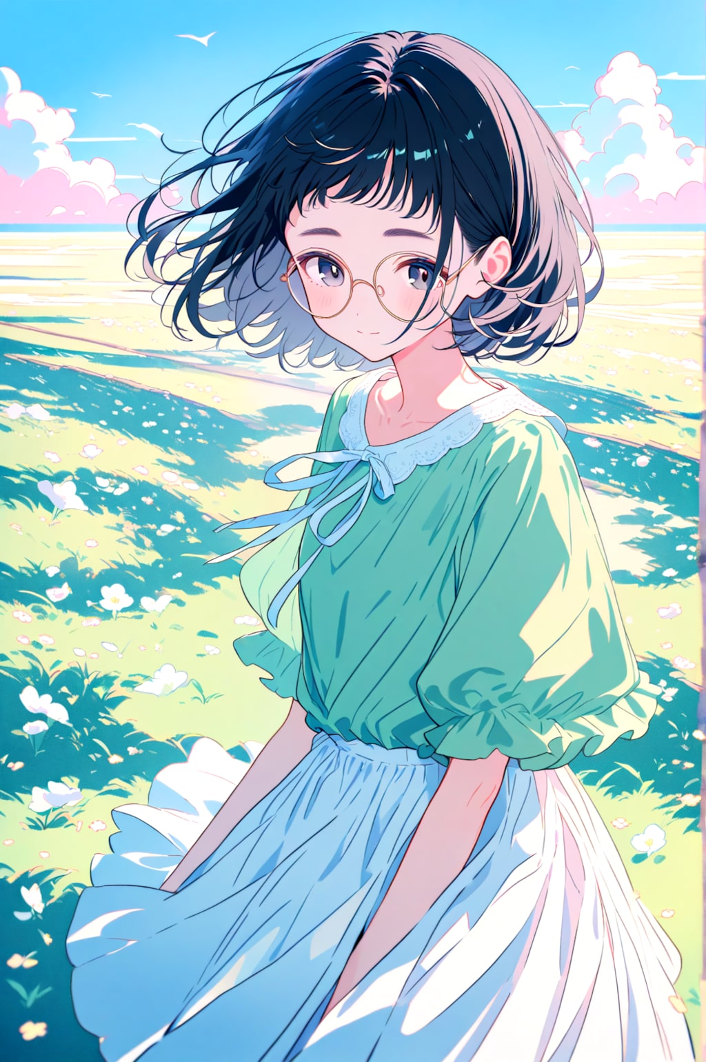 皐月の風に吹かれて