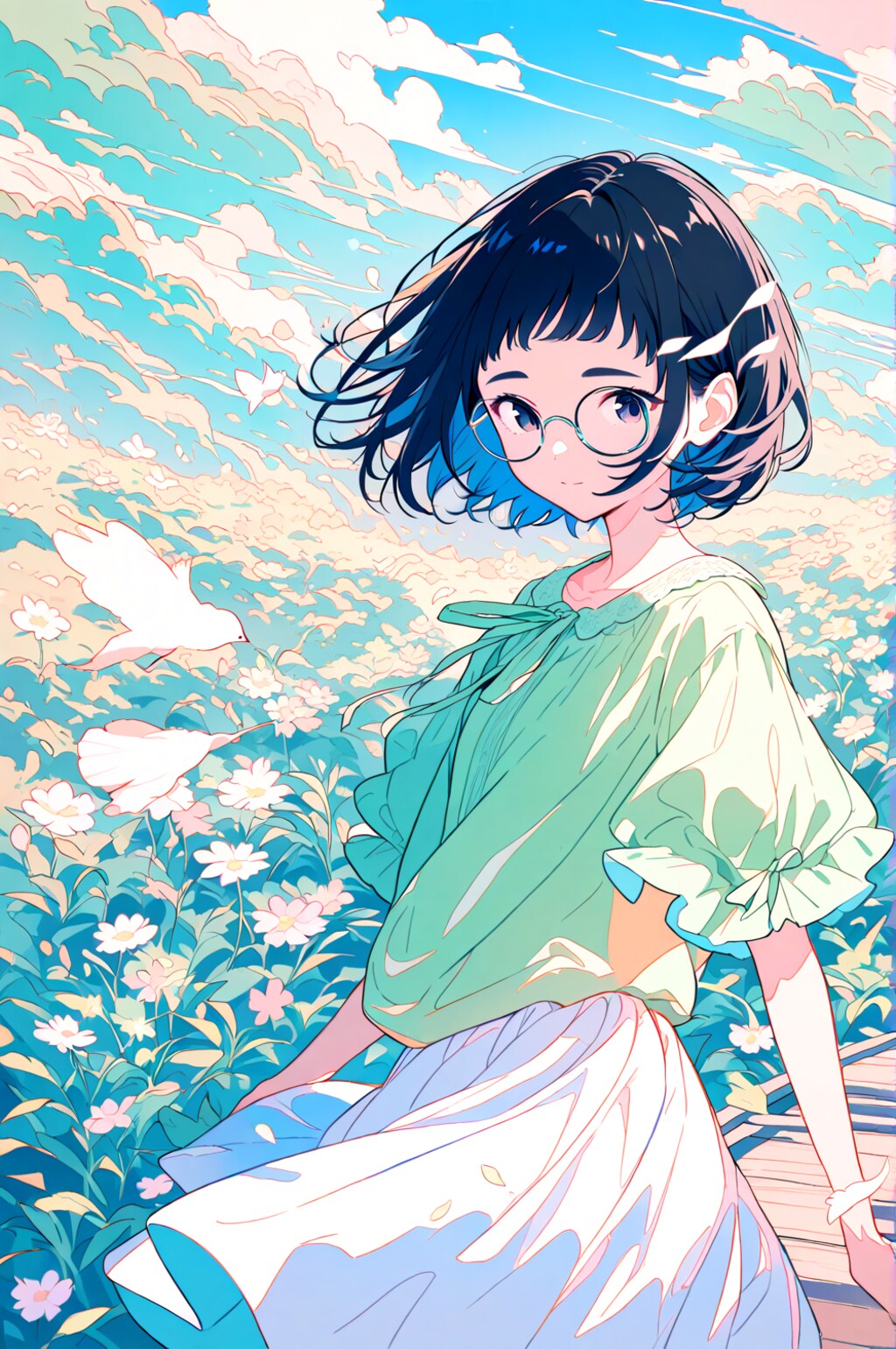 皐月の風に吹かれて